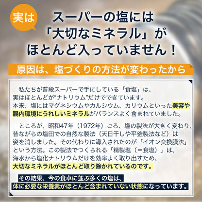 球美の塩500g×2個