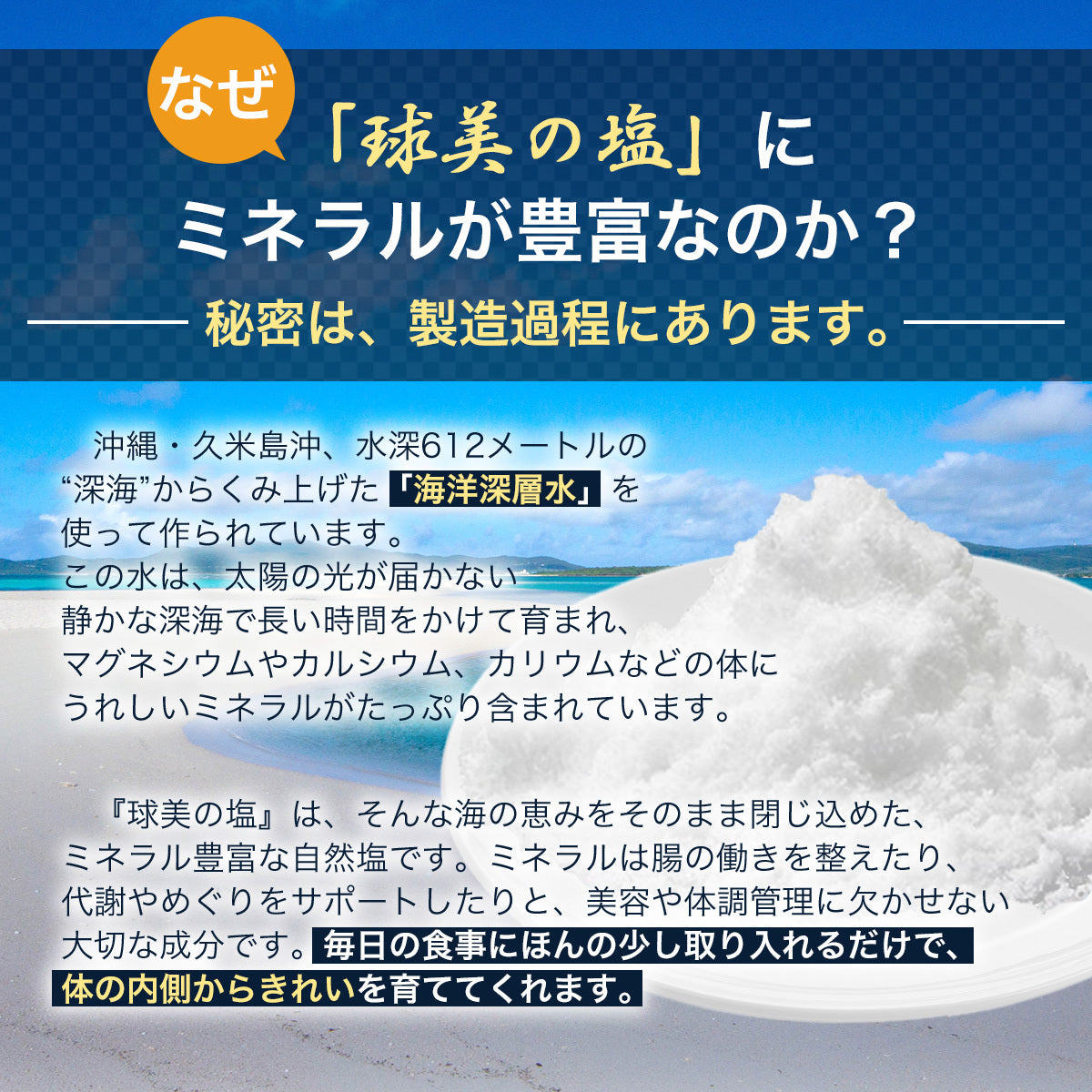 球美の塩500g×2個 – 池宮城商店