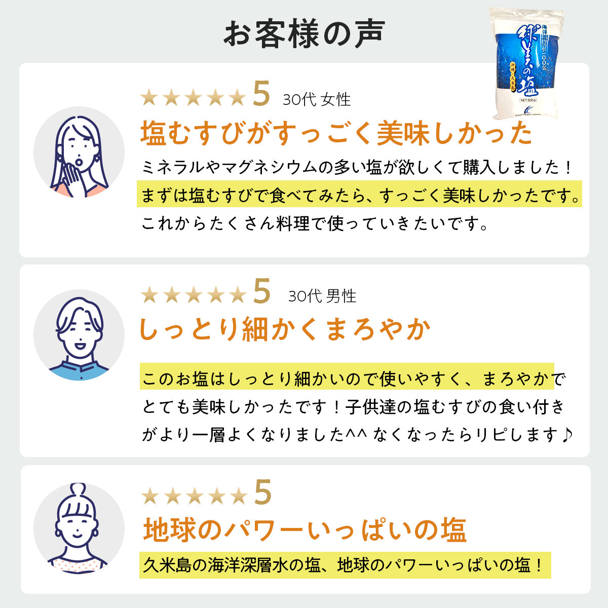 球美の塩500g×2個